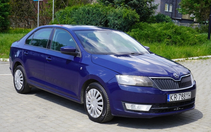 Skoda RAPID cena 12500 przebieg: 290000, rok produkcji 2014 z Katowice małe 277